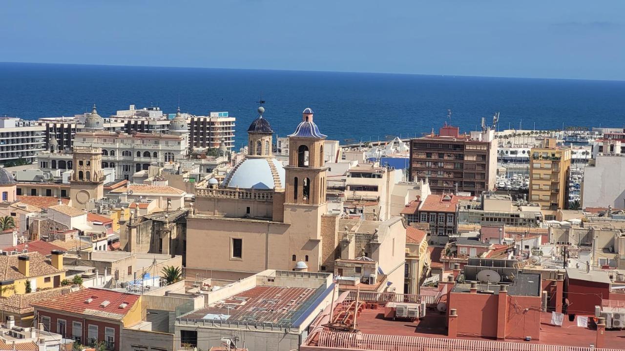 Corazon De Alicante Con Vistas Al Mar Y Al Castillo Exteriér fotografie
